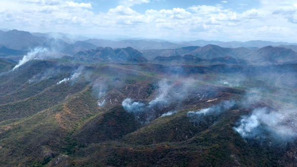 "Lo de Natagaima pueda tratarse de un mega incendio"; director de la UNGRD por emergencia en Tolima