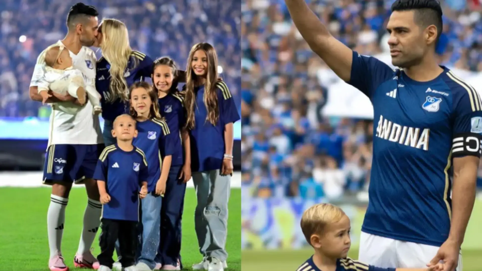 Celebración cumpleaños del hijo de Falcao.