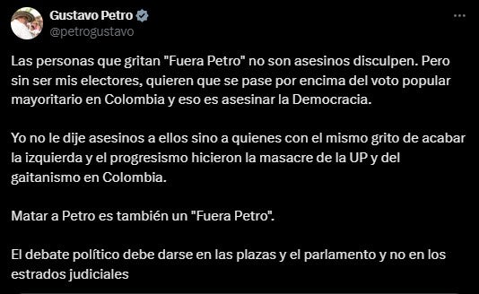 Foto: @petrogustavo