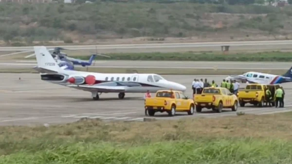 Avión venezolano con militares a bordo aterrizó sin autorización en aeropuerto de Cúcuta