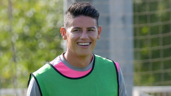 James Rodríguez no para de sonreír en Rayo: el '10' se alista para enfrentar a dos compatriotas