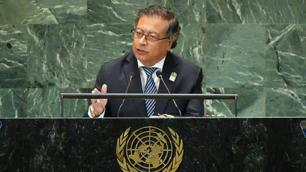 “La selva amazónica se está quemando”: el llamado del presidente Petro en la Asamblea General de la ONU