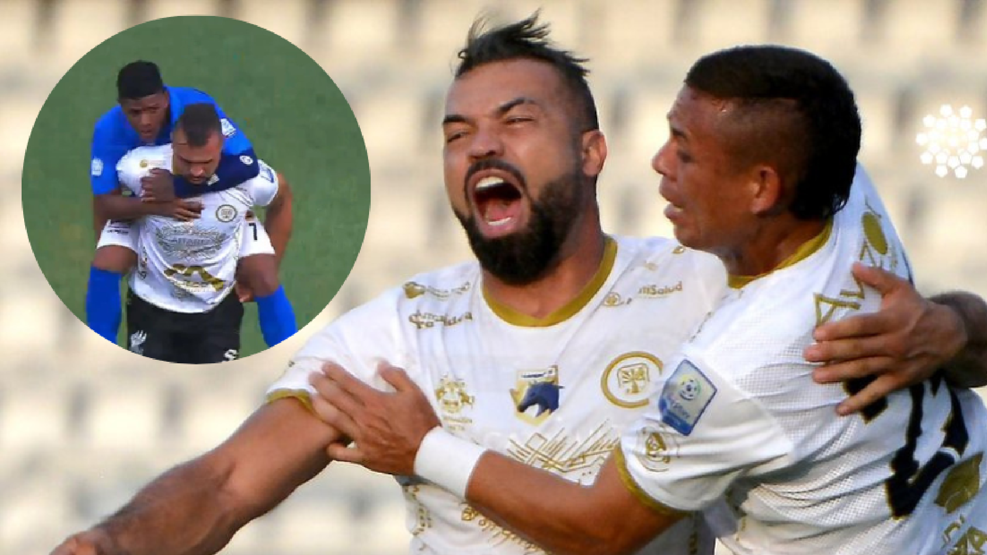 Andrés Cadavid sacó a un rival 'a caballito' en Orsomarso vs. Llaneros: VIDEO