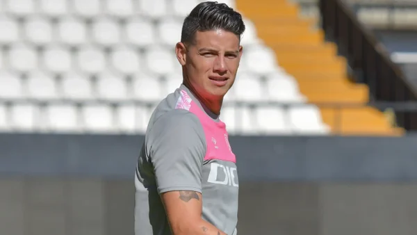 James Rodríguez, nuevamente suplente con el Rayo: este es el once inicial James Rodríguez, nuevamente suplente con el Rayo: este es el once inicial