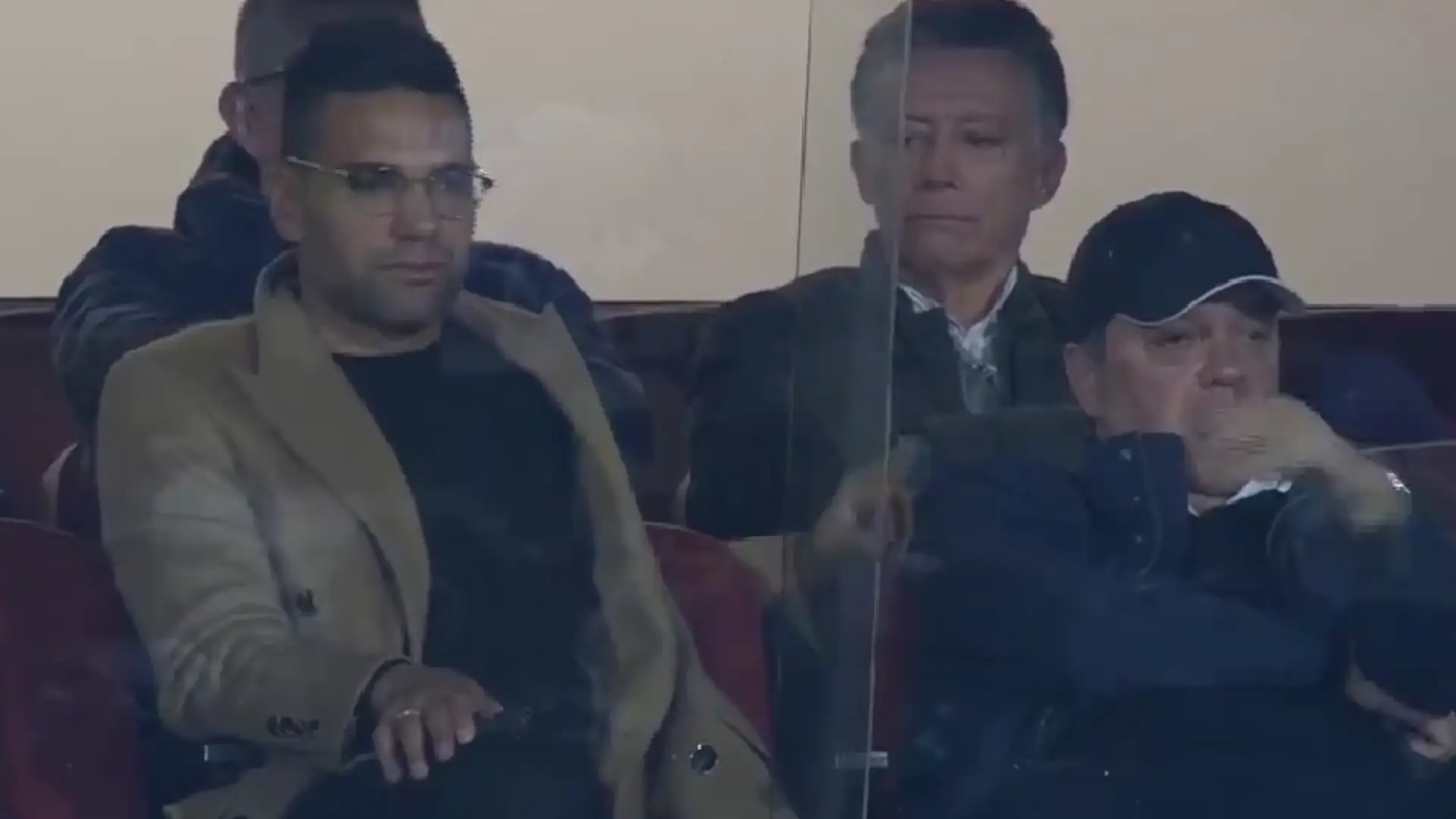 Reacción de Falcao en El Campín.