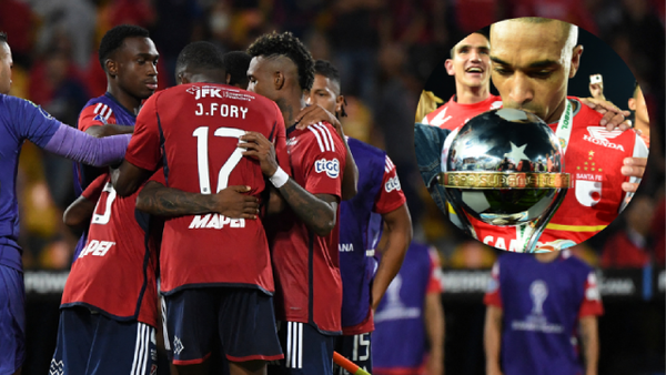 Hinchas de Santa Fe tras eliminación de Medellín: "Sigan soñando con la gloria que nos pertenece"