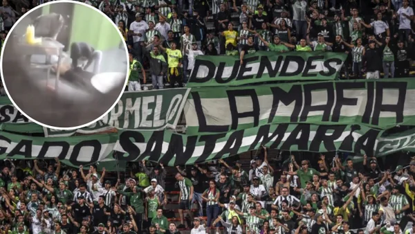 "Mataron a ese muchacho": Impactante video reveló la agresión de hinchas de Nacional a uno del Junior