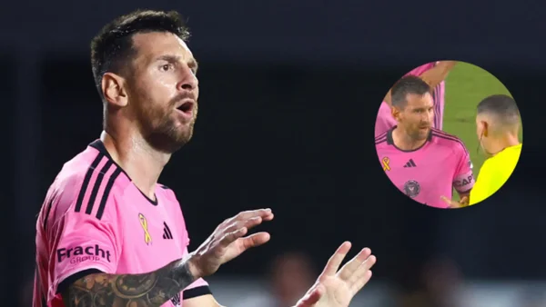 Lionel Messi perdió la cabeza contra un árbitro y lo insultó en su cara: "sos un mala leche"