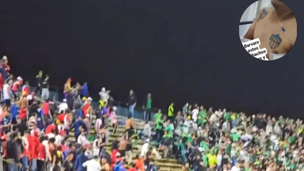 Hincha de Junior canta desde el hospital tras resultar herido en el Atanasio Girardot: video viral