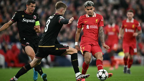 Los golazos de Mac Allister y Salah para la victoria del Liverpool de Luis Díaz en Champions