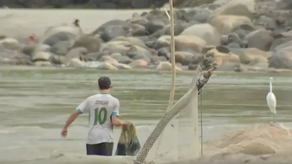 Pescadores en crisis por el bajo nivel del río Magdalena