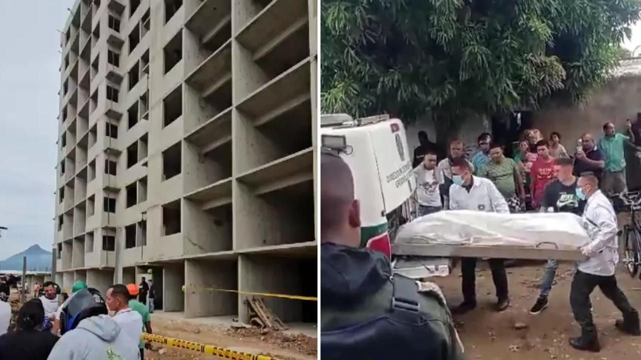 Trabajador murió al caer del octavo piso de un edificio en construcción ...