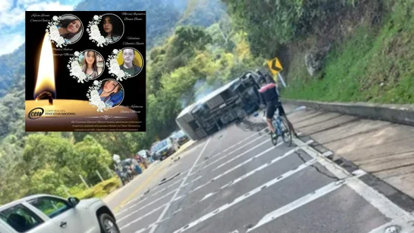 Ellas eran las cinco estudiantes que fallecieron en accidente de tránsito en la vía Mosquera – La Mesa