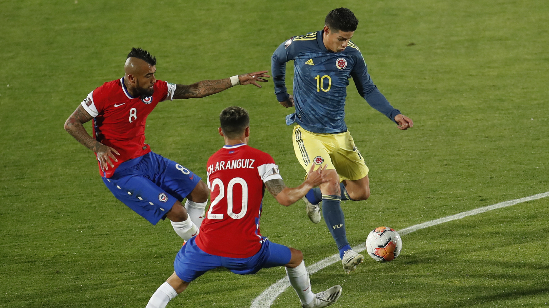 Selección Colombia, a defender su invicto contra Chile: no pierde desde 2009
