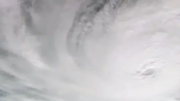 En imágenes: así se ve el ojo del huracán Milton desde la Nasa