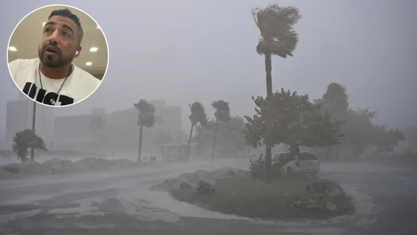 "Posiblemente cuando lleguemos a casa no vamos a encontrarla": colombiano sobre huracán Milton