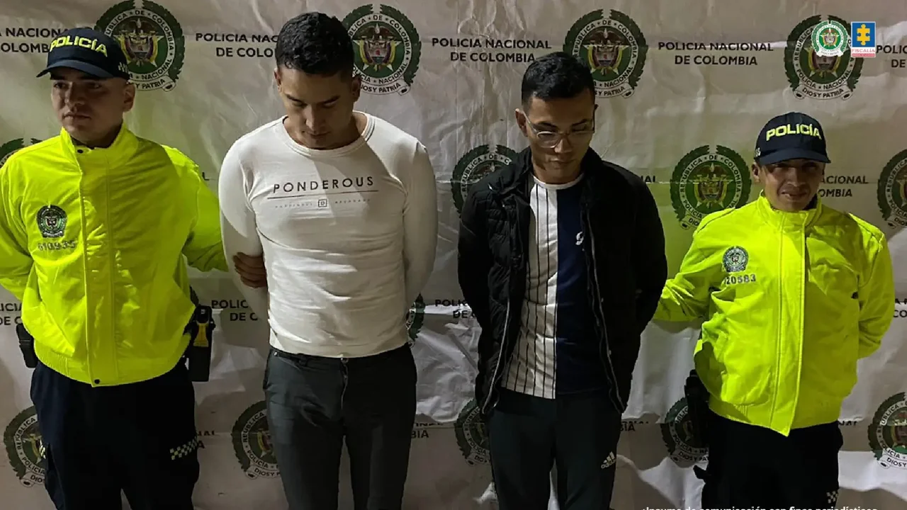 Capturan a dos presuntos integrantes del ‘Tren de Aragua’ en Bogotá por ...