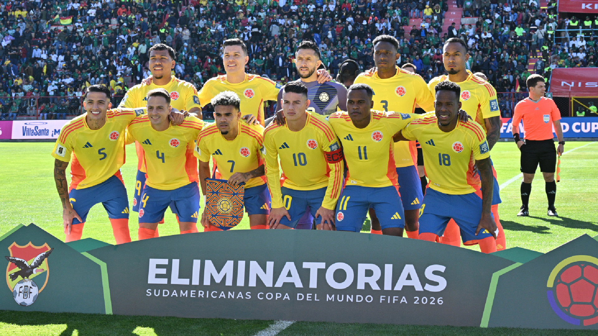 Selección Colombia desconvocó a uno de los titulares en El Alto de cara al duelo vs. Chile