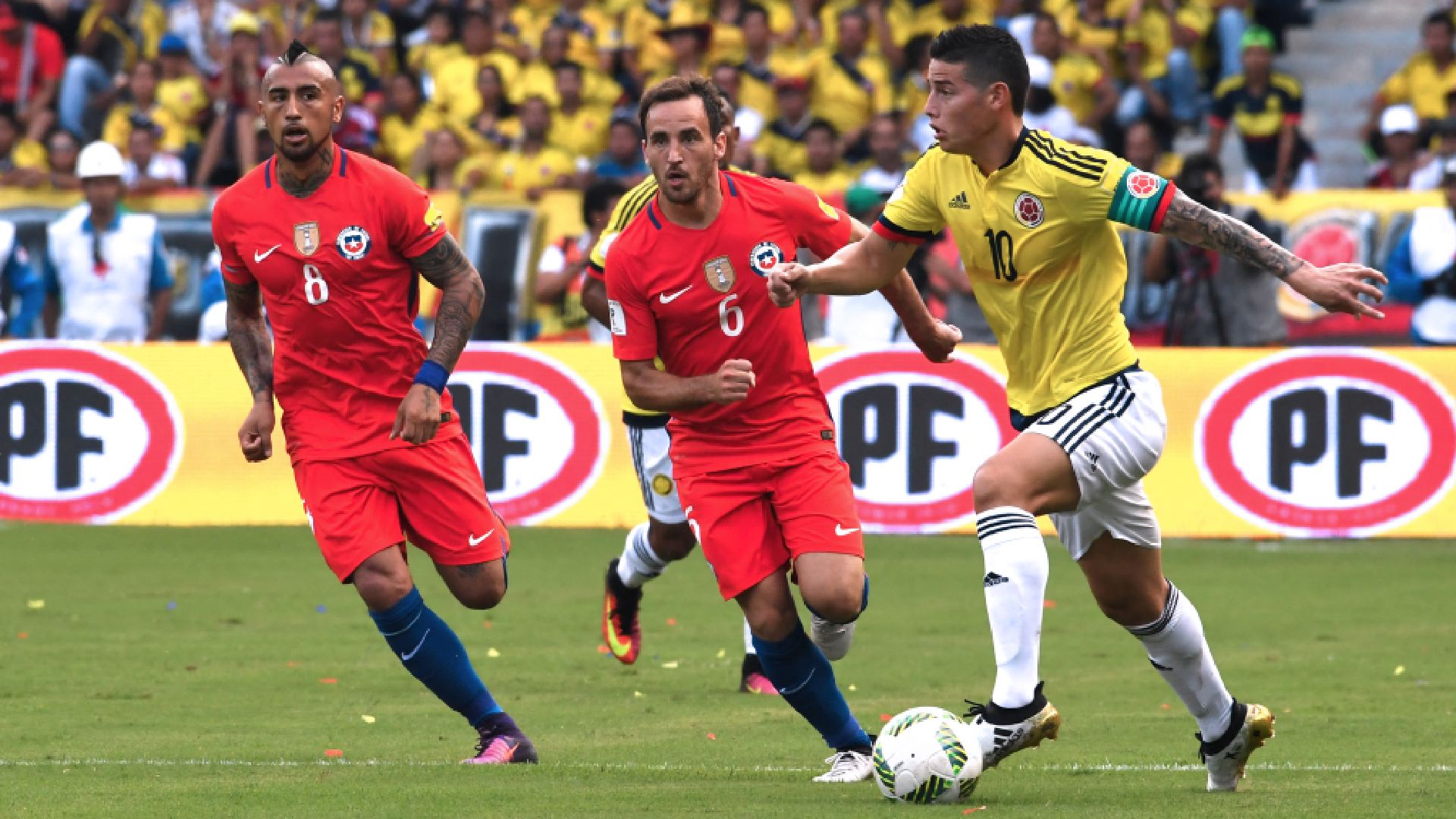 Selección Colombia vs. Chile: así están las cuotas en las casas de apuestas