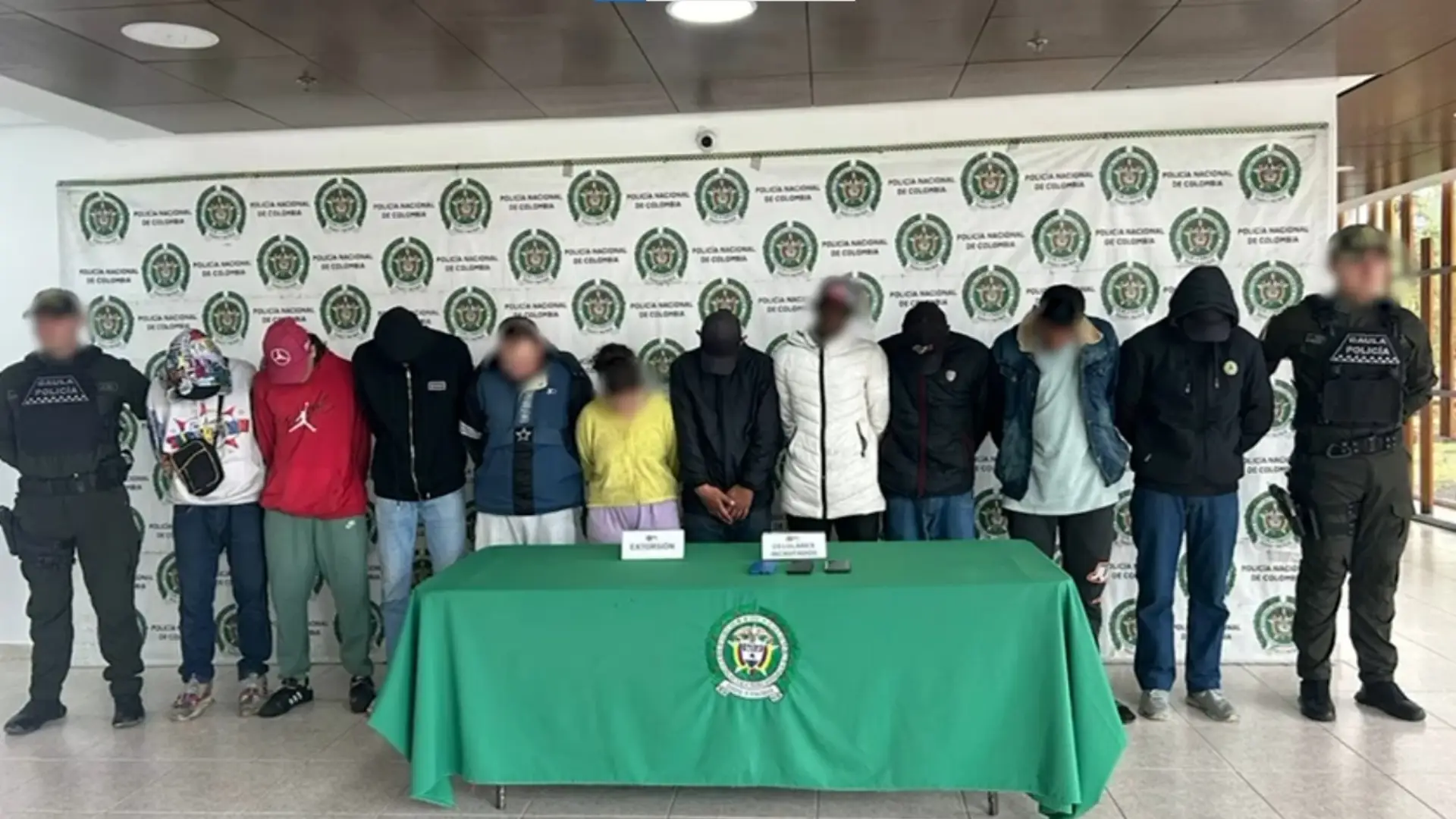 Extorsionistas en Soacha