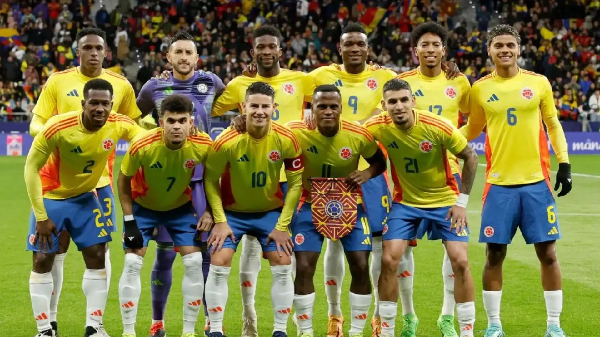 Futbolistas que irán al banquillo en el partido Colombia vs. Chile.