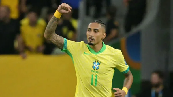 ¡Raphinha, letal! Vea el segundo gol de Brasil ante Perú por Eliminatorias