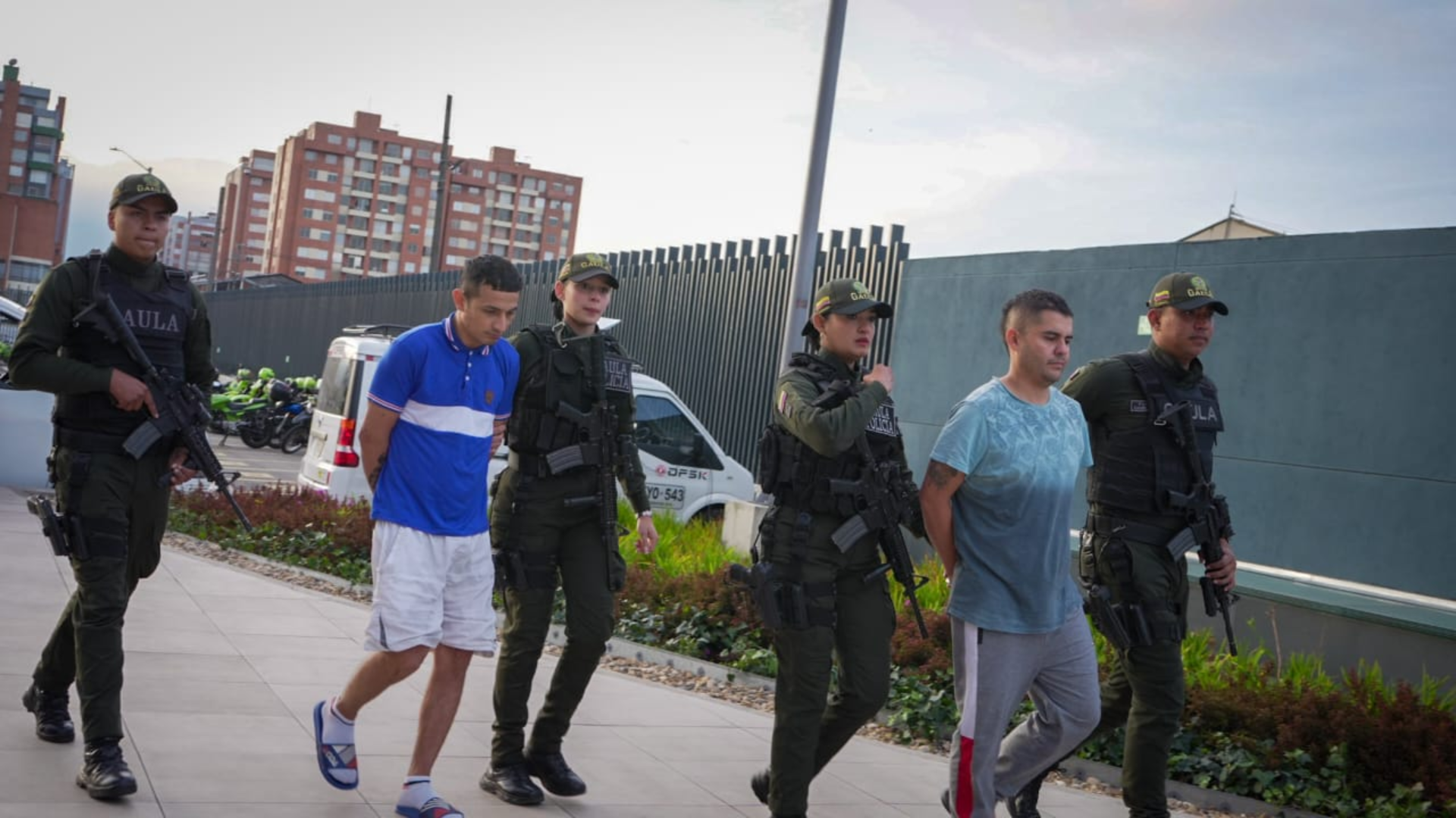 Capturados cinco miembros del Tren de Aragua.