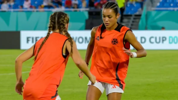 Colombia pegó primero y Ella Martínez celebró el 1-0 frente a Corea del Sur: vea el gol Colombia pegó primero y Ella Martínez celebró el 1-0 frente a Corea del Sur: vea el gol