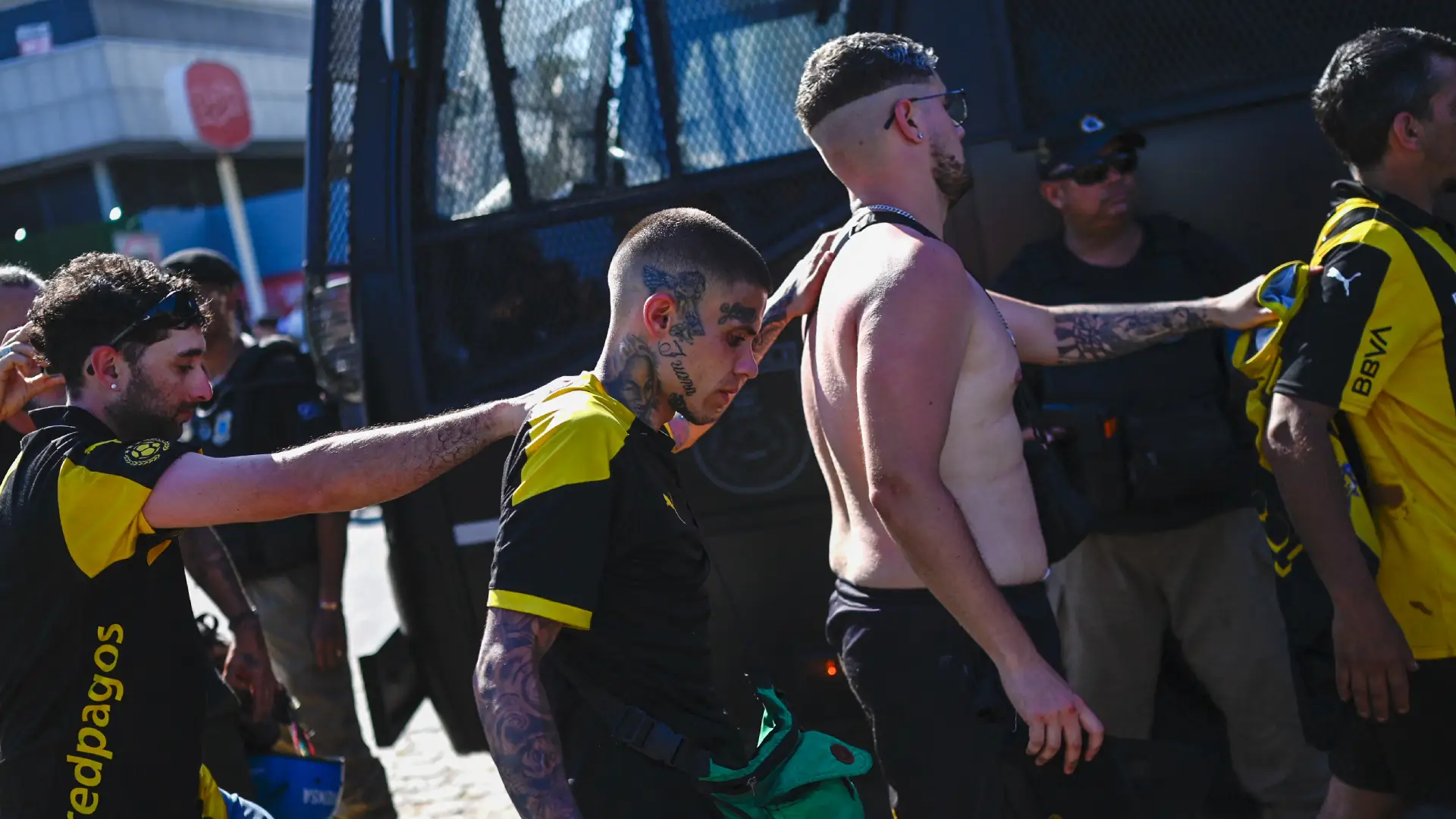 Disturbios Copa Libertadores.
