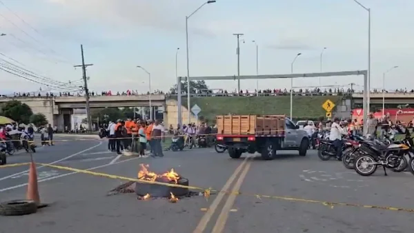 El paro minero en el Bajo Cauca completó cuatro días: transportadores denuncian millonarias pérdidas
