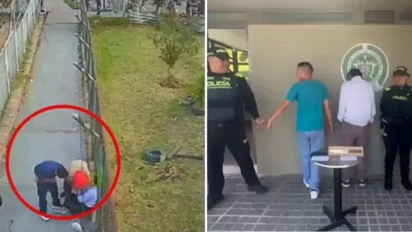 Capturan en Bogotá a dos hombres que robaban a mujeres después de que se bajaban del transporte público Capturan en Bogotá a dos hombres que robaban a mujeres después de que se bajaban del transporte público