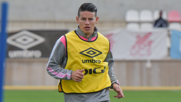 James Rodríguez "tiene cierto movimiento de cadera": divertido video con Rayo