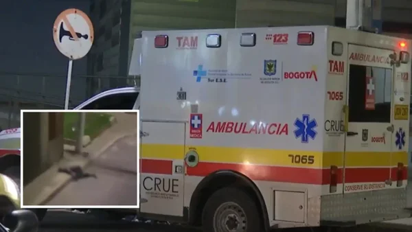 Lo que se sabe de la ambulancia que abandonó a un hombre en plena vía publica de Bogotá