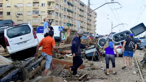 Video: así fue la crudeza de la tragedia en Valencia, España, que ha dejado decenas de muertos