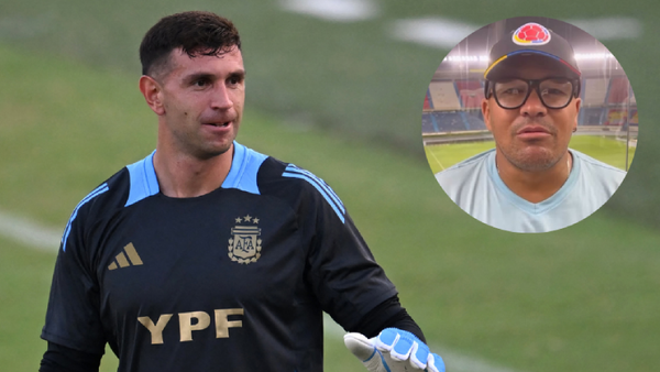 "Hay que tener pantalones, ya no es un niño": camarógrafo le respondió al 'Dibu' Martínez