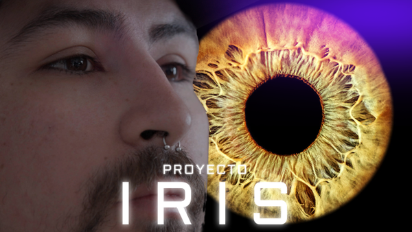 Proyecto iris | "Las personas quedan sorprendidas preguntándose si realmente es su iris": artista