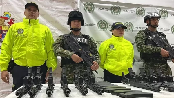 Ejército desmanteló cargamento de fusiles que iban a ser entregados a 'Chiquito Malo'