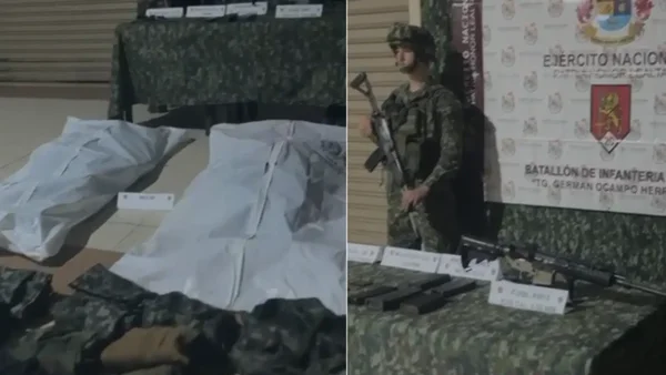 Ejército dio de baja a guerrilleros pertenecientes a las filas de 'Iván Mordisco' en Meta