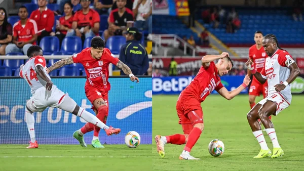 Empate en el Pascual Guerrero: América y Santa Fe mantienen el suspenso por el liderato