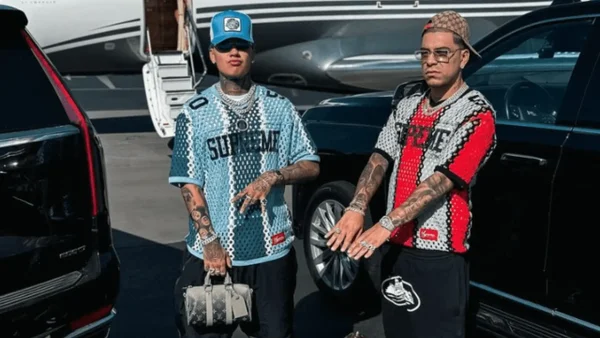 Blessd y Ryan Castro casi se van a los golpes con un fanático en pleno concierto