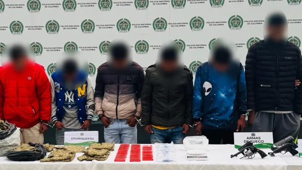 Cayó banda criminal señalada de homicidios y venta de drogas en Bogotá