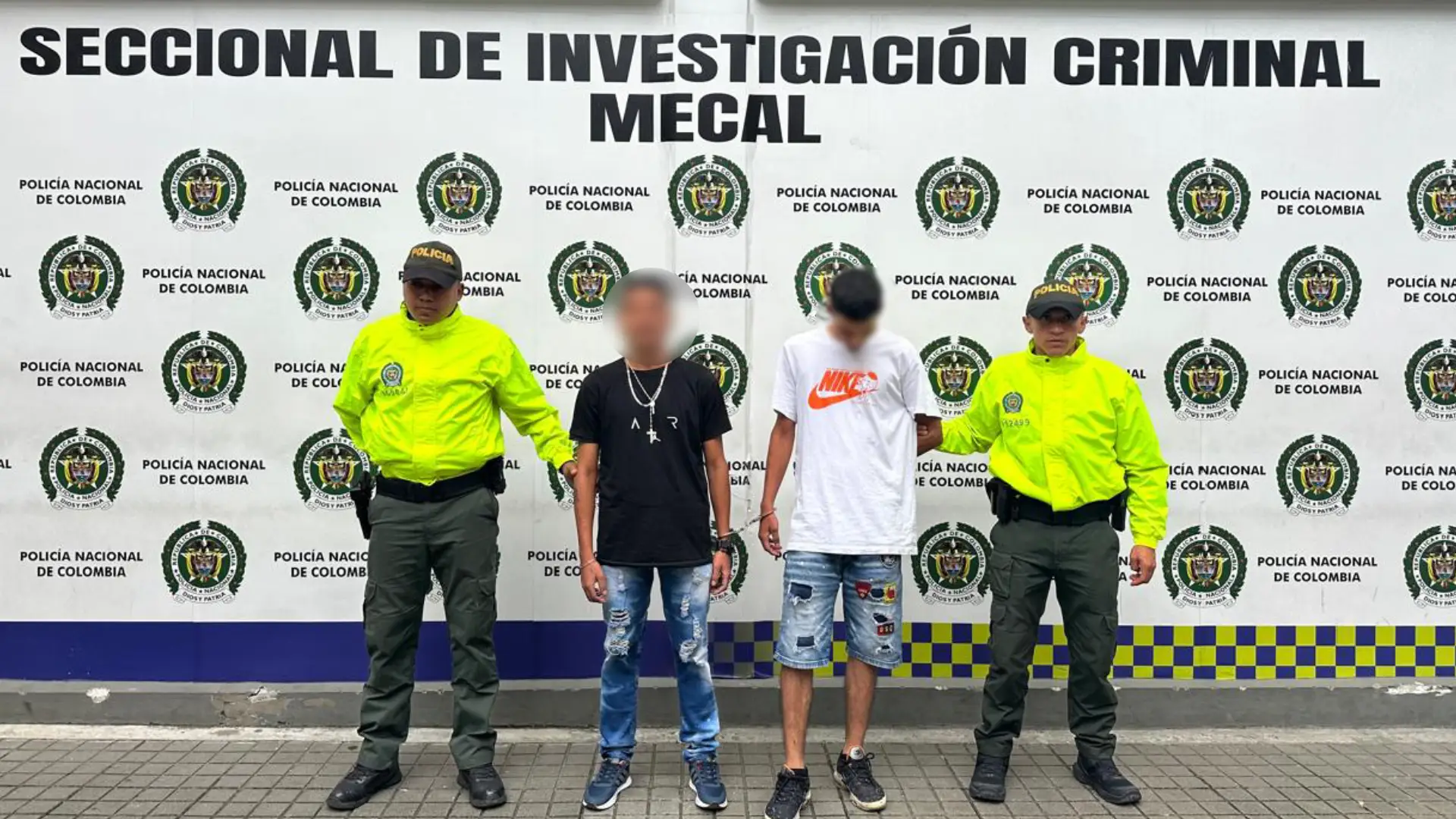 Capturan a los presuntos asesinos de un policía en procedimiento en Cali