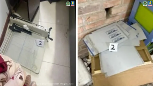 Adultos mayores lideraban red de falsificación de billetes nacionales y extranjeros Adultos mayores lideraban red de falsificación de billetes nacionales y extranjeros