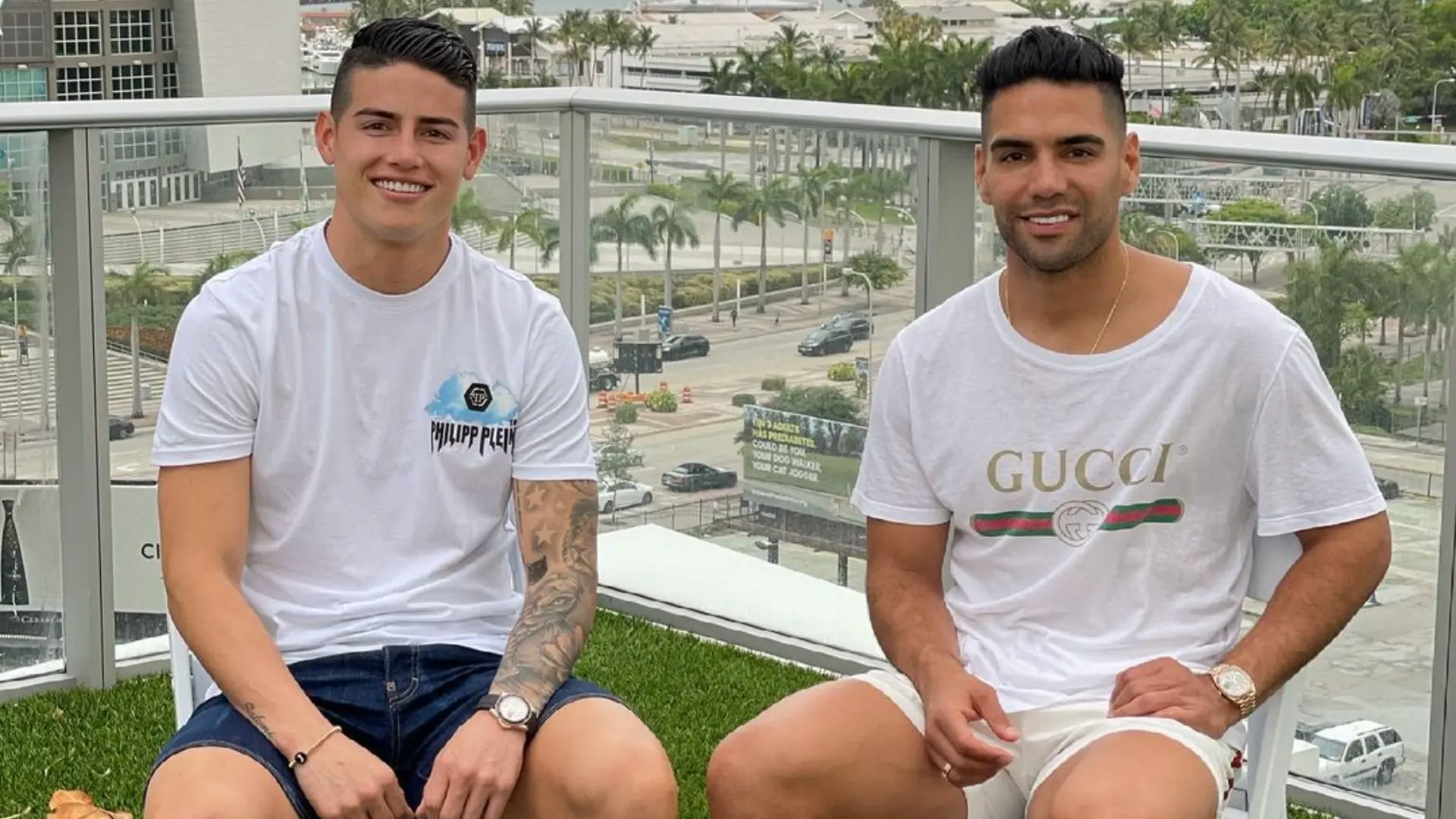 James y Falcao