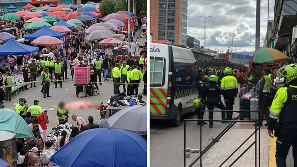 Tiroteo en San Victorino dejó al menos dos personas muertas y otras tres heridas