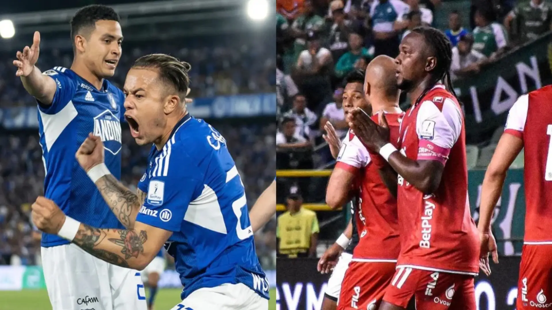 Millonarios dobla a Independiente Santa Fe en venta de abonos para cuadrangulares.