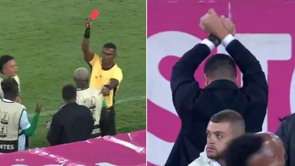 Efraín Juárez de nuevo envuelto en polémica: fue expulsado ante Santa Fe por celebración