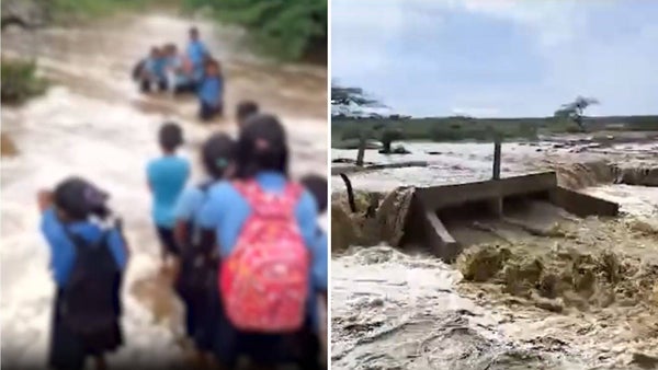 Video: Niños en Uribia, La Guajira arriesgaron su vida para rescatar a otra menor arrastrada por un arroyo Video: Niños en Uribia, La Guajira arriesgaron su vida para rescatar a otra menor arrastrada por un arroyo