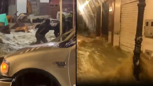 Quebrada se desbordó causando grandes inundaciones en Mesitas de El Colegio, Cundinamarca Quebrada se desbordó causando grandes inundaciones en Mesitas de El Colegio, Cundinamarca