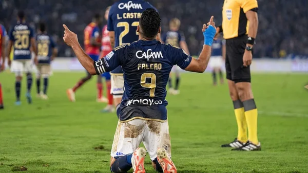 Falcao se conmovió y aseguró que se siente “como un juvenil cuando va a debutar”